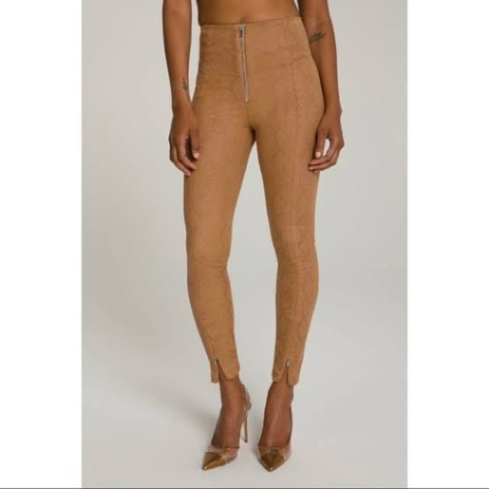 NWT Good American 3 (L) The Boss Skinny Zips Pant